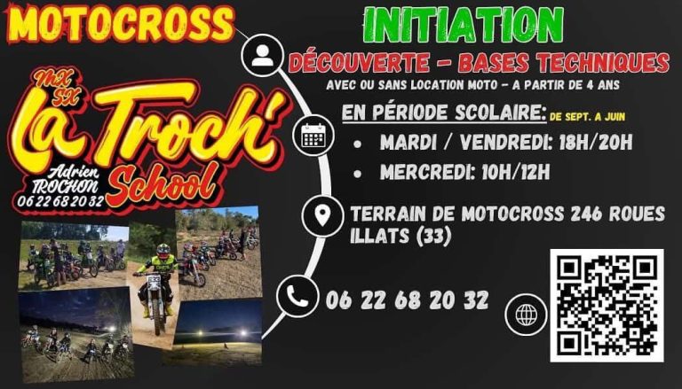 Initiation Motocross Illats