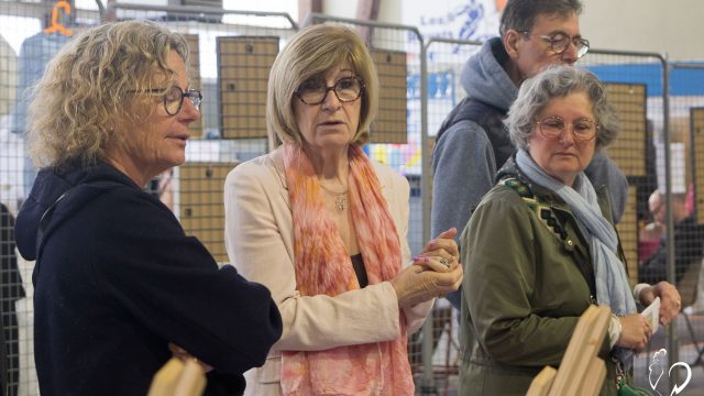 52 Patricia PEIGNEY maire d'Illats a félicité tous les eexposants qui ont contribué à la réussite de cette quatrième édition du Printemps des Arts d'Illats